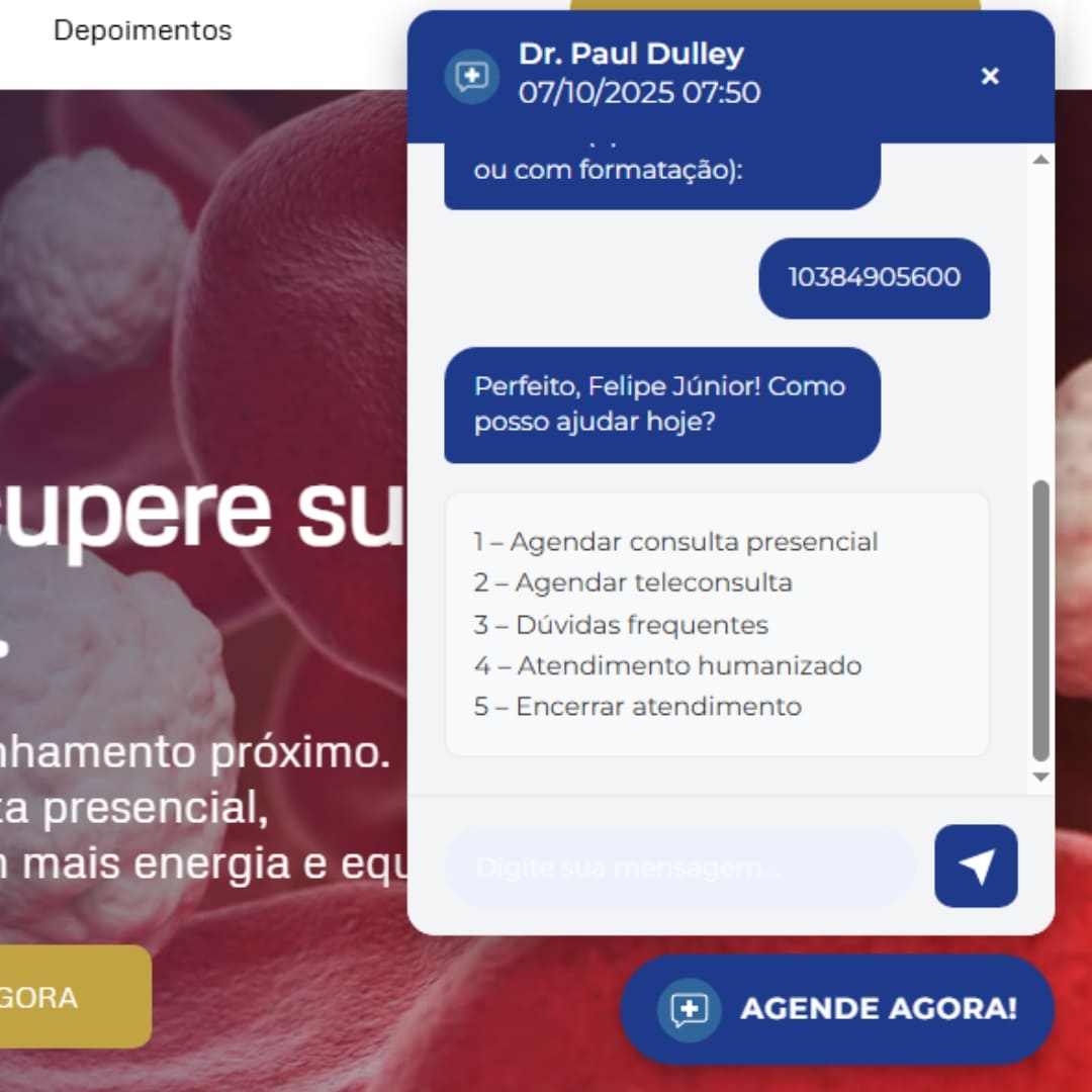 Agendamento Online com IA